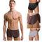 Pantalones Sueltos de Seda de Leche con Abertura Lateral para Hombre