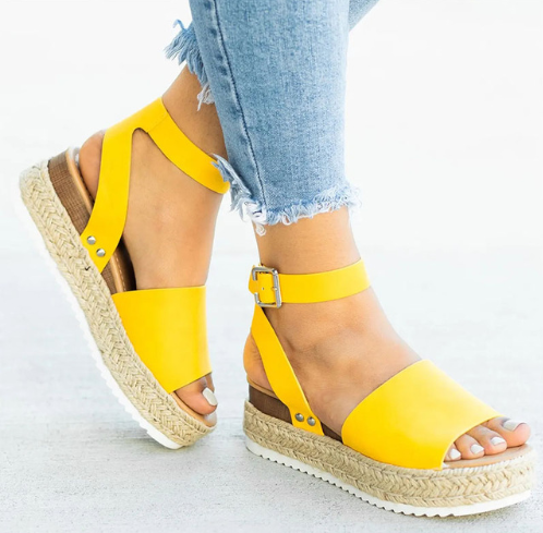Sandalias de Cáñamo para Mujer con Suela Ligera y Cómoda - Image 21