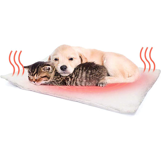 Cama Térmica para Mascotas con Calor Microondas - Cojín Autocalefactable