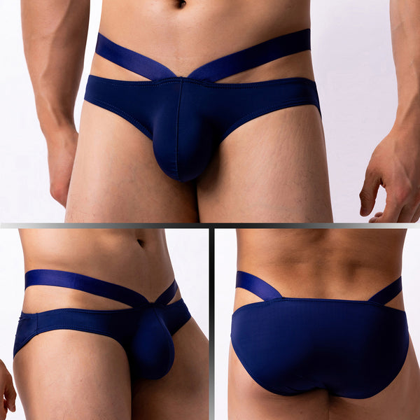 Bóxer Hombre Seda Helada Transpirable Cintura Baja Moderno