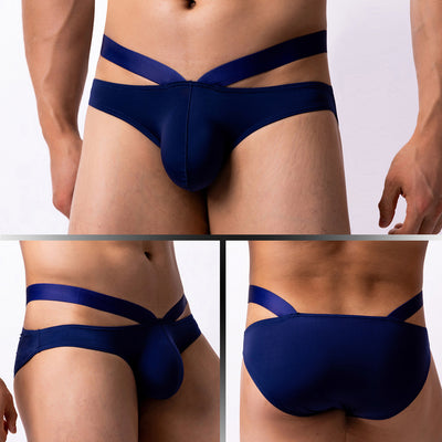 Bóxer Hombre Seda Helada Transpirable Cintura Baja Moderno