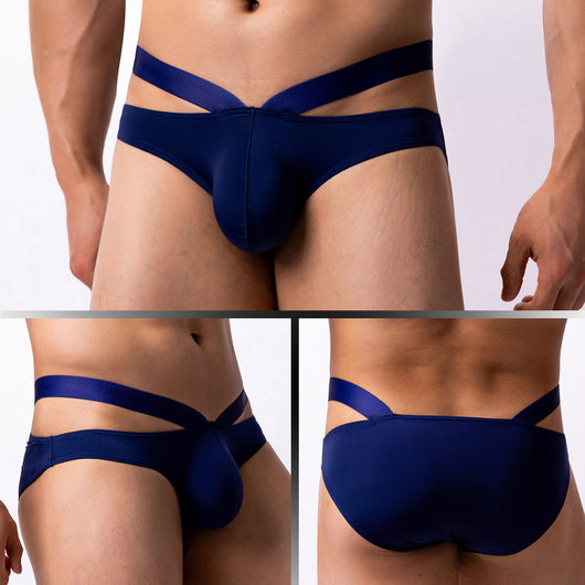 Bóxer Hombre Seda Helada Transpirable Cintura Baja Moderno
