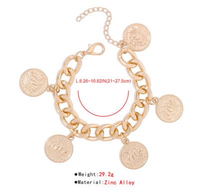 Pulsera de Cadena Gruesa en Aleación - Image 16