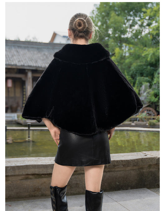 Capa Tejida Plus Size con Pelaje Grueso y Acolchado Térmico - Image 13