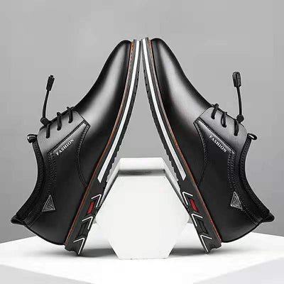 Zapatos de Cuero para Hombre Punta Redonda Estilo Moderno - Image 2