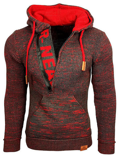 Suéter Hoodie Multicolor con Capucha - Pullover Cálido de Manga Larga - Image 5