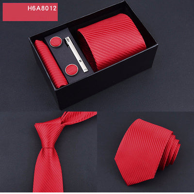 Corbata Ejecutiva Rayas Azul y Negro 8cm - Image 37
