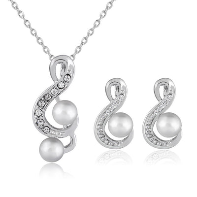 Conjunto de Joyería para Novia con Perlas - Diseño Elegante y Minimalista Danbi - Image 3