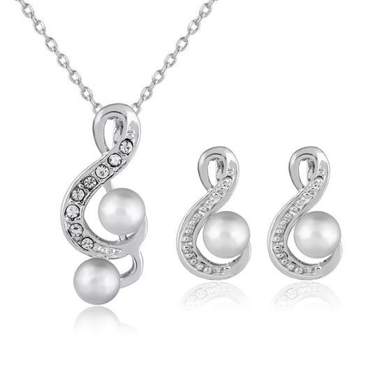 Conjunto de Joyería para Novia con Perlas - Diseño Elegante y Minimalista Danbi - Image 3