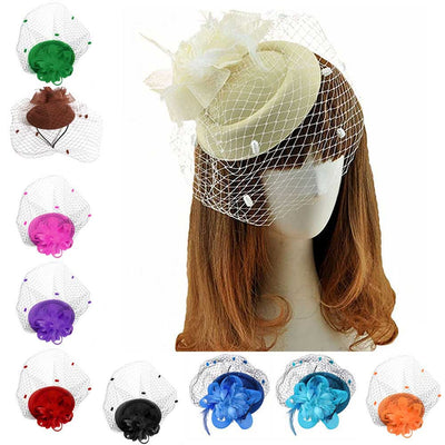 Red de Malla para el Cabello con Sombrero de Copa - Accesorios Elegantes