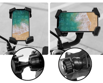 Soporte Magnético para Teléfono Moto y Auto con Cierre Automático