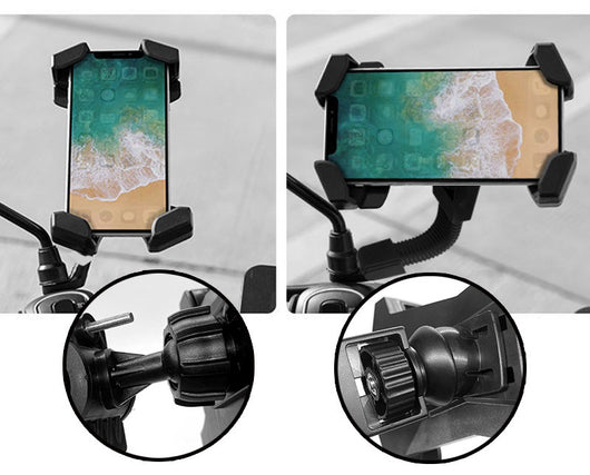 Soporte Magnético para Teléfono Moto y Auto con Cierre Automático