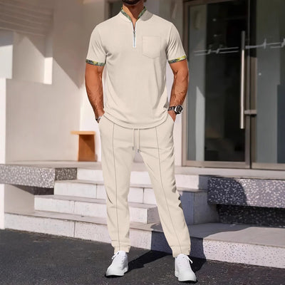 Conjunto Deportivo Casual con Combinación de Colores para Hombre - Image 5