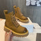 Botas Martin Estilo Británico con Suela Reforzada y Alzada