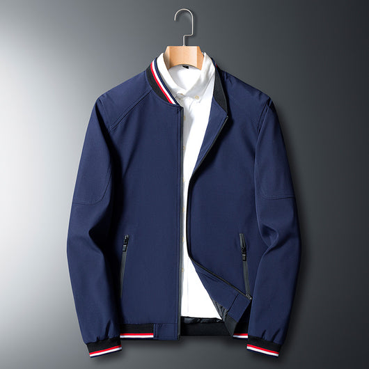 Chaqueta Deportiva Talla Grande para Hombre - Estilo Béisbol Primavera Otoño - Image 17
