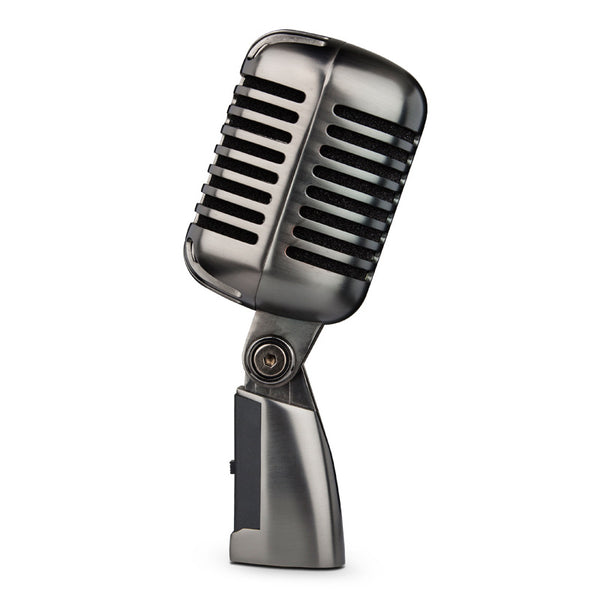 Micrófono Condensador Retro Profesional para Karaoke y Grabación en Vivo