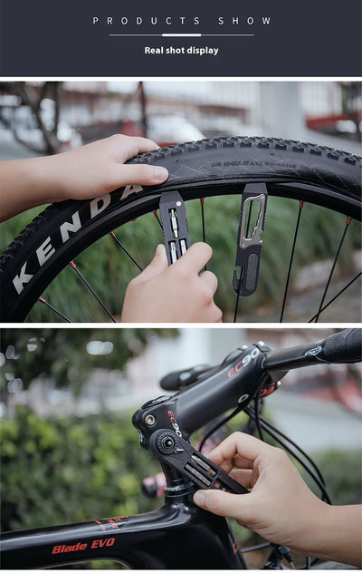 Herramienta Multifuncional de Reparación de Llantas y Bicicleta con Palanca Desmontadora - Image 17