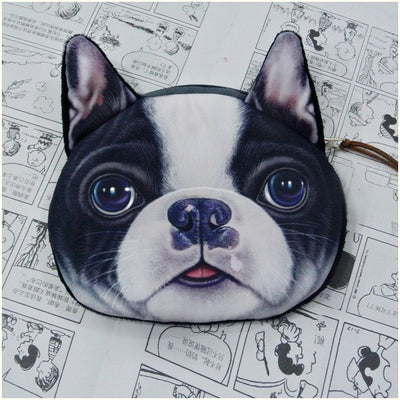 Monedero Compacto con Diseño de Gatos y Perros - Billetera Multiusos para Mujer - Image 5