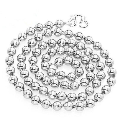 Collar de Cuentas Esféricas de Plata - Image 8