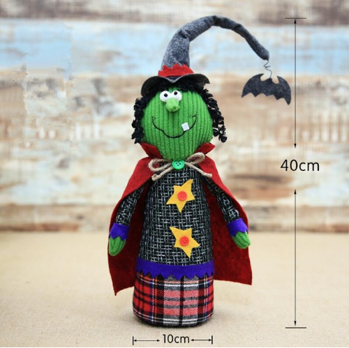 Muñeca Bruja de Calabaza para Halloween - Decoración Creativa - Image 7