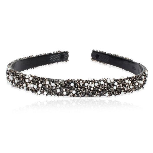Diadema Semicircular Retro con Diamantes de Colores - Image 16