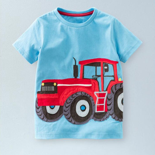 Ropa infantil de algodón puro con diseños impresos - Image 9