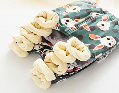 Pantalones de Invierno Coreanos para Niños con Forro de Terciopelo - Image 15