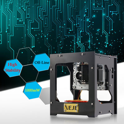 Grabador Láser CNC 1000mW - Máquina de Corte y Grabado de Alta Velocidad - Image 3