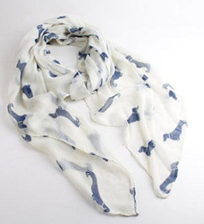 Chal Estampado con Motivos Animales - Image 9