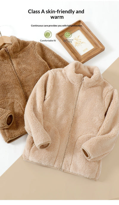 Abrigo Acolchado Forrado en Polar para Padres e Hijos - Image 16