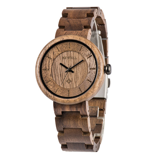 Reloj de Bambú para Mujer con Movimiento Cuarzo - Image 5