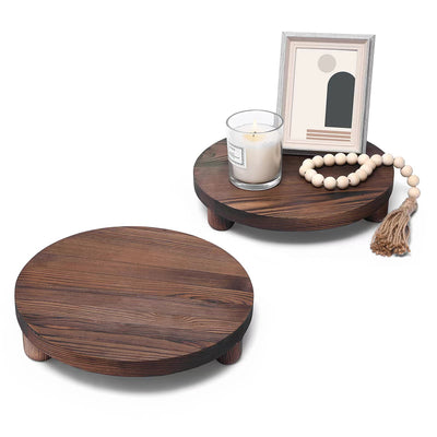 Soporte Expositor Redondo de Madera Maciza - Image 4