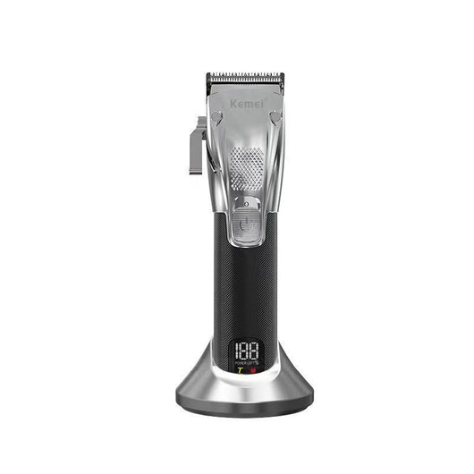 Cortadora Profesional de Cabello con Carga Base, Voltaje Universal y Pantalla LED - Image 7
