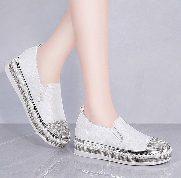 Zapatos Planos con Strass Primavera - Elegancia y Comodidad