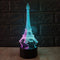 Lámpara 3D Torre Eiffel con Luz Nocturna Táctil y Colores Cambiantes