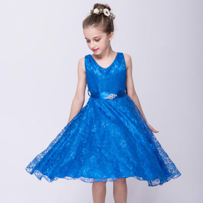 Vestido de Encaje para Niñas - Disfraz Elegante Infantil