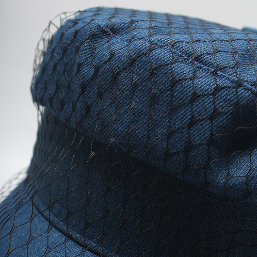 Gorra de Mezclilla con Malla para Mujer - Image 2