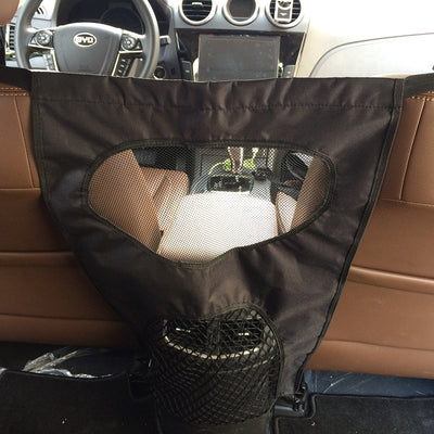 Barrera de Protección para Mascotas en Auto - Divisor de Asiento Trasero - Image 4