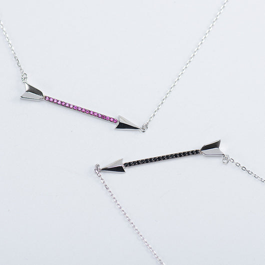 Collar de Plata 925 Flecha de Cupido para Mujer - Image 4