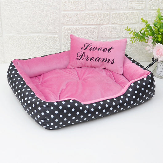 Cama Estampada de Cuatro Estaciones para Perros Pequeños - Image 2