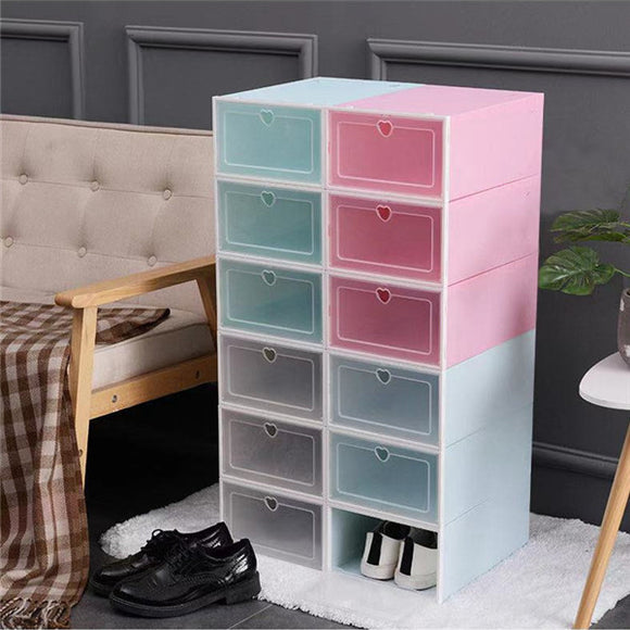 Caja Organizadora Transparente para Zapatos