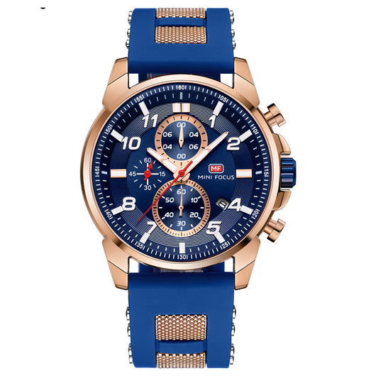 Reloj Deportivo Multifuncional para Hombre con Cronógrafo de Tres Esferas - Image 16