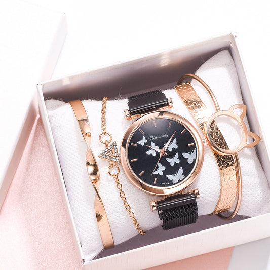 Reloj casual con cierre magnético