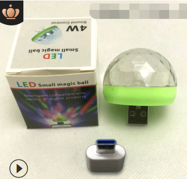 Luz de Escena Mágica RGB con Control por Voz y USB - Image 14