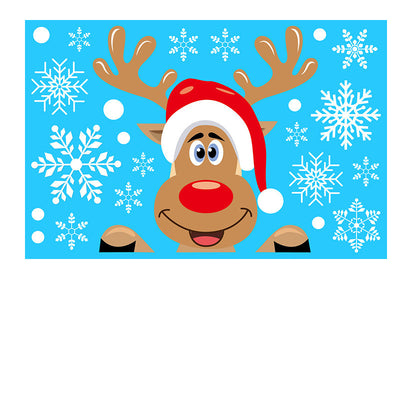 Pegatinas Navideñas para Ventanas - Copos de Nieve Estáticos Reutilizables - Image 11