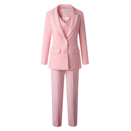 Traje Formal Británico Tres Piezas: Saco, Chaleco y Pantalón - Image 4
