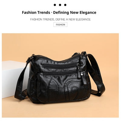 Bolso Bandolera de Cuero Suave para Mujer Madura - Elegancia y Comodidad - Image 13