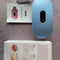 English Version White Box Blue Goddess Card
