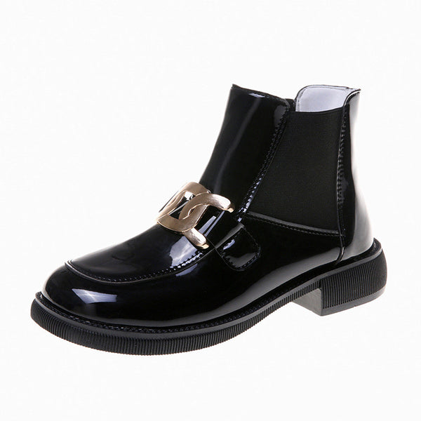 Botines de Tacón Metálico Grueso - Estilo Fashion - Image 5