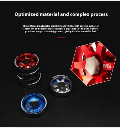 Giroscopio de Aleación de Aluminio - Juguete Antiestrés Fidget Spinner Premium - Image 35